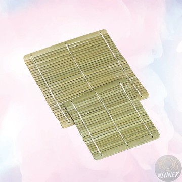 竹青墊系列【Winner】竹青方墊 竹青圓墊 竹青墊 竹蓆 竹墊 麵墊 涼麵墊 蕎麥麵墊 食物墊 墊子 竹編餐墊 圓形墊