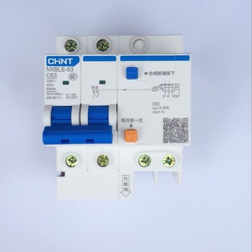 正泰漏電斷路器NXBLE-32 2P C32A 25A 20A 16A 10A{鑫弘-工葉電器}可開發票