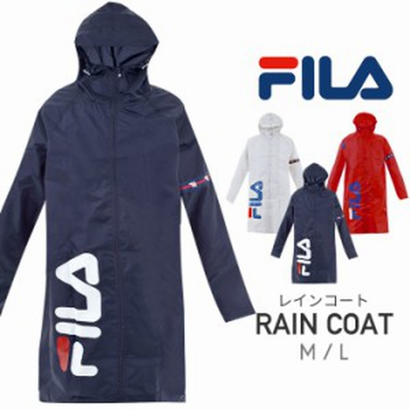 フィラ Fila レインコート 自転車 レディース メンズ レインウエア レインスーツ 通勤 通学 オシャレ 雨 梅雨 台風 メンズ レディースm L 通販 Lineポイント最大1 0 Get Lineショッピング