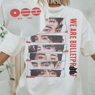 破盤下殺🌹應援服BTS周邊衣服 明星同款 偶像T恤 演唱會服裝 田柾國 朴智旻 金泰亨 粉絲服 生日交換禮物 Bull