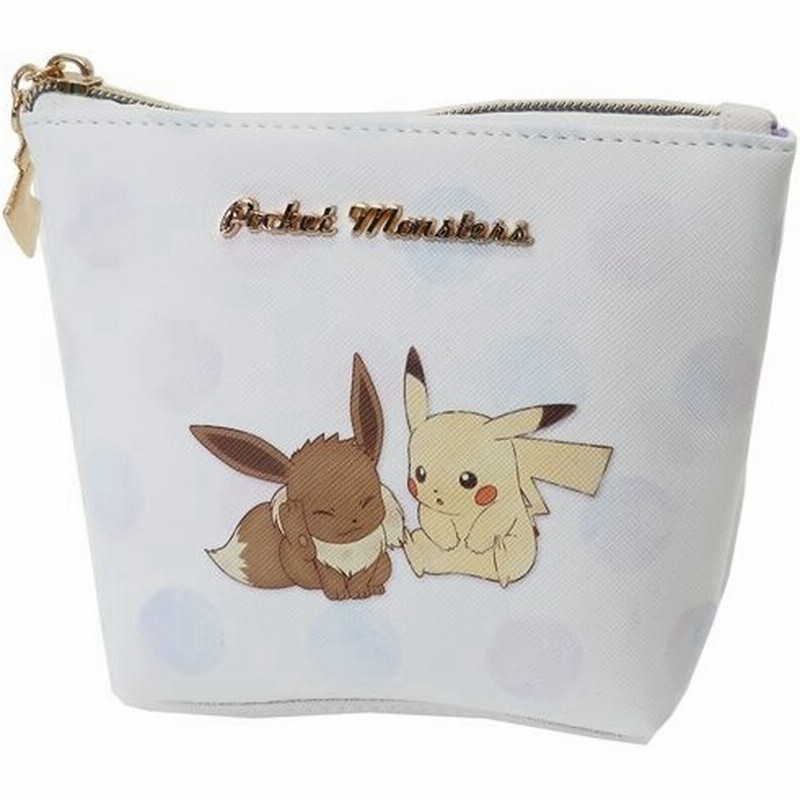 ポケモン コスメポーチ 舟形ポーチ ピカチュウ イーブイ ポケットモンスター マルヨシ ギフト雑貨 キャラクター 通販 Lineポイント最大0 5 Get Lineショッピング