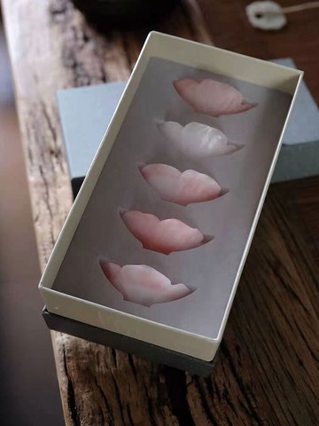 云窩琉璃杯墊禪意茶碟茶杯墊功夫茶具杯托家用創意日式茶托墊茶道