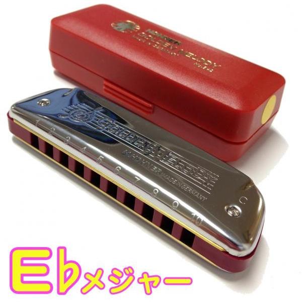 HOHNER ゴールデンメロディ E ブルースハープ 10穴 テンホールズ ハーモニカ Golden Melody Blues Harmonica 樹脂ボディ