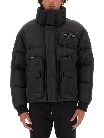 dsquared down jacket with logo