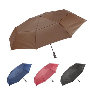 10013「紳士的風度」雙人大傘面自動折傘 公爵黑