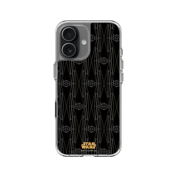 iPhone 17 Clear Case（相機按鈕） 透明 - 迪士尼-星際大戰 Star Wars - X翼戰機-經典