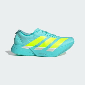 Adidas Adizero Adios Pro 4 M [JR1251] 男女 慢跑鞋 跑鞋 路跑 藍綠 螢黃 緩震