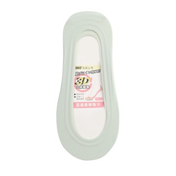 無痕360度全面防滑隱形襪 - L酪梨綠
