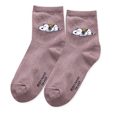 史努比少女襪-藕22-26