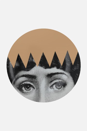 FORNASETTI Tema e Variazioni N° 62 porcelain wall plate Unisex