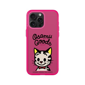 iPhone 15 Pro Max Clear 粉漾桃 - OSAMU GOODS - 經典系列-CAT