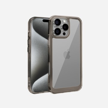 dapad 晶亮 雙料 透灰 手機殼 保護殼 適 iphone 16 plus pro max