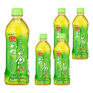 SANGARIA 綠茶  500ml  5瓶