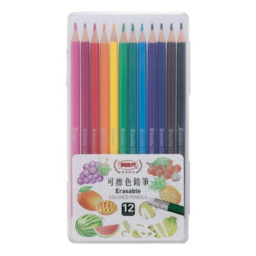 LIBERTY 利百代 可擦色鉛筆 12色  1盒