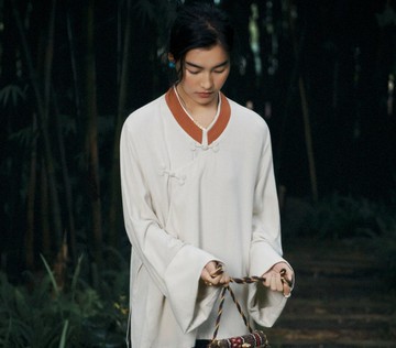 【浪卡】新中式復古藏風 棉麻寬松上衣/背心