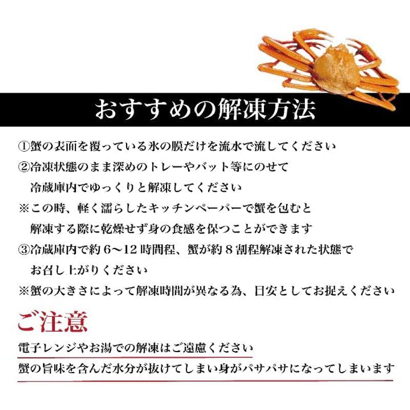 秋ギフト北海道直送 北海道産 紅ずわい蟹 姿 約450g×1杯 カニ かに 蟹 ズワイガニ ずわい蟹 紅ずわい蟹冷凍 カニ鍋 蟹鍋 蟹しゃぶ