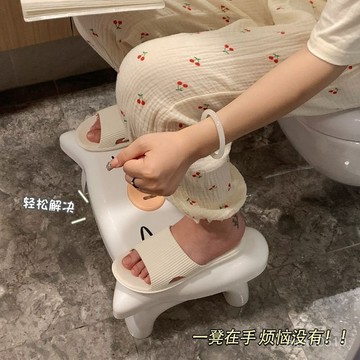 🍒桃園出貨🍒馬桶凳傢用加厚防滑踩腳凳 墊腳凳 浴室椅 擱腳凳 兒童闆凳 洗澡凳 廁所蹲坑神器 坐便凳孕婦腳踏凳