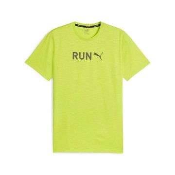 PUMA 訓練系列Run Puma圖樣短袖T恤 男性