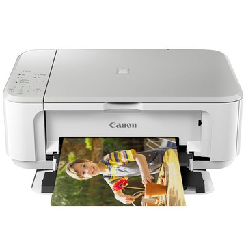 Canon PIXMA MG3670 三合一Wi-Fi自動雙面列印多功能噴墨印表機(時尚白)