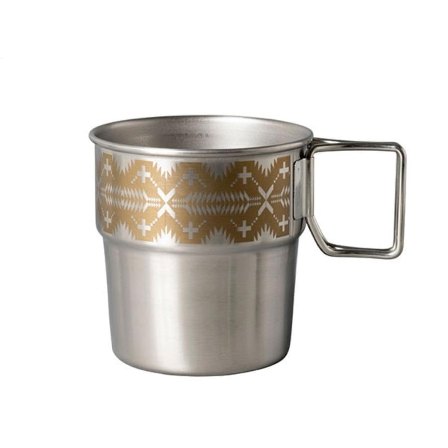 PENDLETON Stainless Stacking Mug Harding Gold YK104