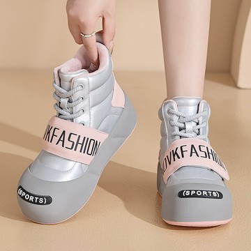 VIVILIAN【增高6CM】防滑顯瘦保暖雪地短靴