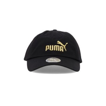 Puma 基本系列NO.1 黑色 六片式 刺繡孔眼 可調式 棒球帽 02599909