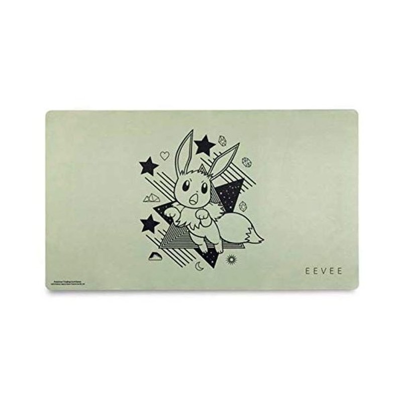 海外ポケモンセンター限定 ポケモンカードプレイマット イーブイ ホワイト 通販 Lineポイント最大0 5 Get Lineショッピング