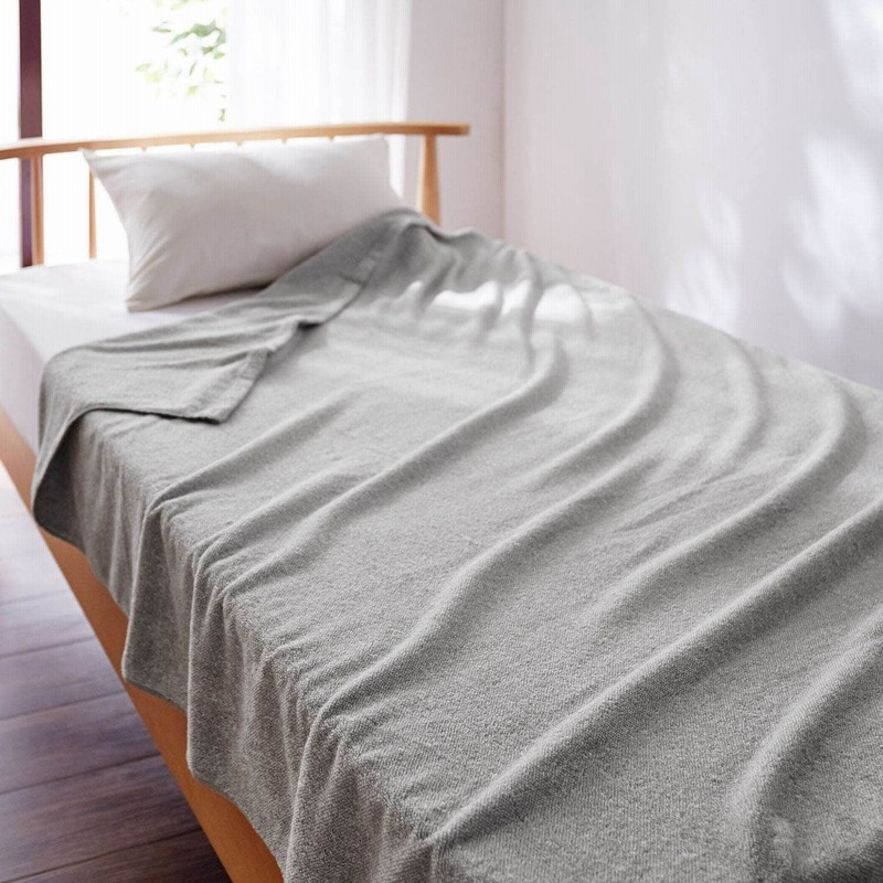 先染めならではの柔らかさと軽やかさ 綿素材が気持ちいいタオルケット シングル 通販 Lineポイント最大get Lineショッピング