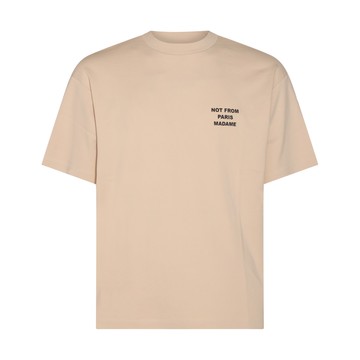 Drole De Monsieur - Mastic Cotton Logo T-shirt