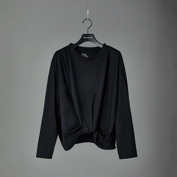 匯集收襬針織上衣