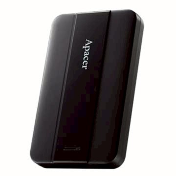(福利品) Apacer AC237 2.5吋 4TB 流線型行動硬碟-黑