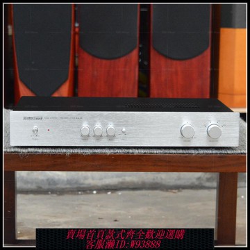 {可刷卡 打統編}原裝MONSTER/魔聲 SA-T5 雙聲道真空管電子管HIFI膽前級功放220V