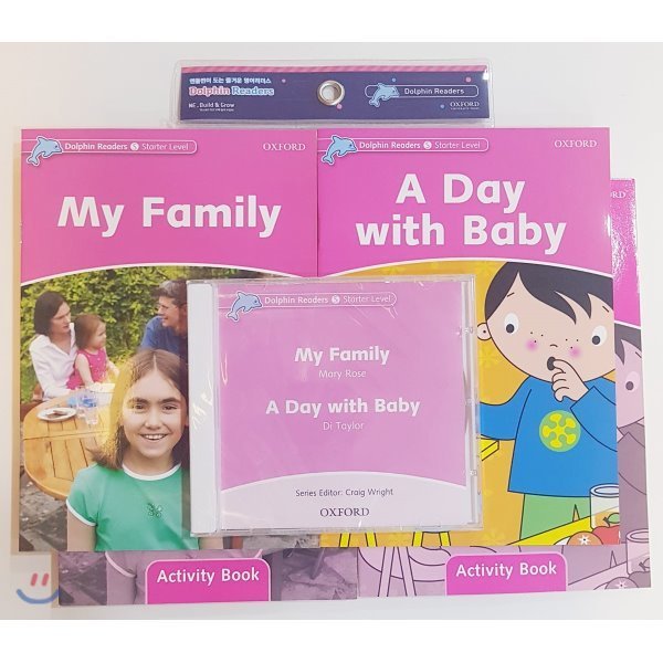 Dolphin Readers 3：My Family   A Day with Baby（Student Book   Activity Book   CD）