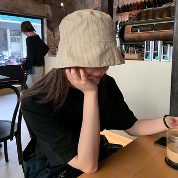 【太妮絲Z31】現貨 坑條 水桶帽 漁夫帽 遮陽帽 2020 線條 皺皺帽 韓妞必備 遮臉帽