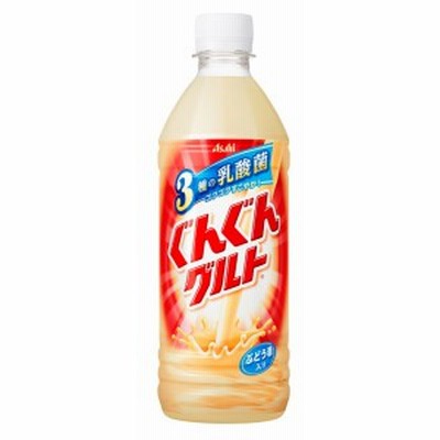  送料無料 アサヒ ぐんぐんグルト 3種の乳酸菌 500ml×24本/1ケース