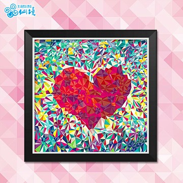 仙境5D鉆石畫滿鉆臥室餐廳卡通小幅簡單鉆石繡貼鉆十字繡磚石畫