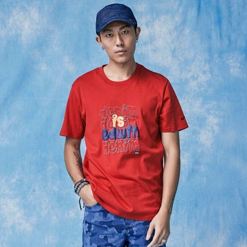 EDWIN｜男裝｜丹寧即英文印花短袖T恤