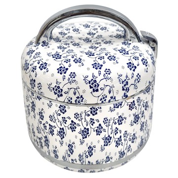 GOLDEN FIRE 火牌 1.5L 燜燒鍋 ABS 304不鏽鋼外鍋 19cm*19cm*H20cm PP內鍋 15cm*15cm*H5cm  青花瓷  1個