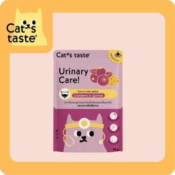 Cat's Taste 吞拿魚小紅莓藜麥啫喱濕貓糧 針對泌尿系統用