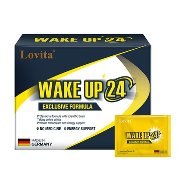[LOVITA愛維他] 戰神 wake up 24 素食錠 (5包/盒)-[Lovita愛維他] 戰神 wake up 24 素食錠 (5包/盒)