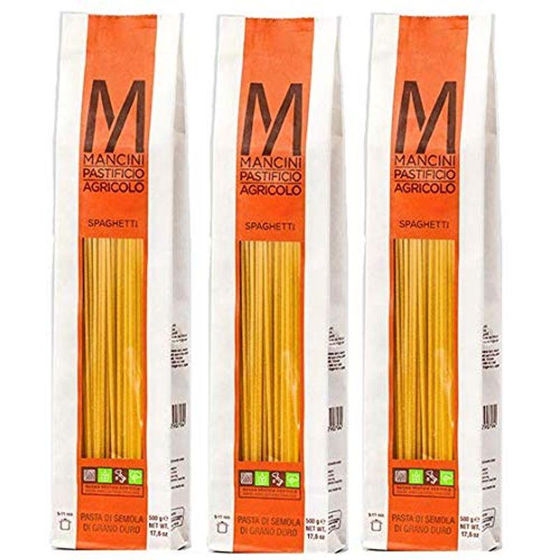 パスタ マンチーニ スパゲッティ ２．２ｍｍ ５００ｇ×３セット