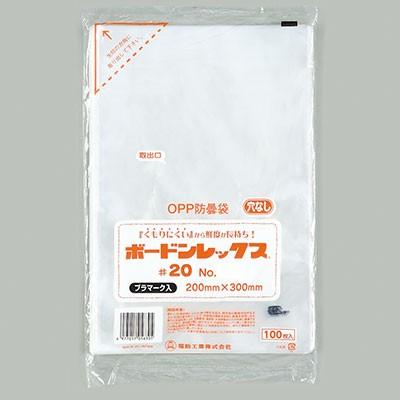 福助工業 ボードンレックス0.02 No.15-60　穴なし プラマーク入り 1ケース(4000枚）