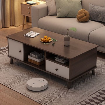 公司貨附發票 茶几 邊桌 茶幾家用客廳簡約現代北歐實木腿小方桌子出租屋陽臺沙發邊小茶幾 快速出貨