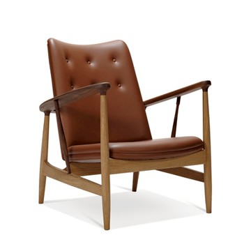 The Kettelhut Chair 凱特赫 主人椅（胡桃棕色皮革）