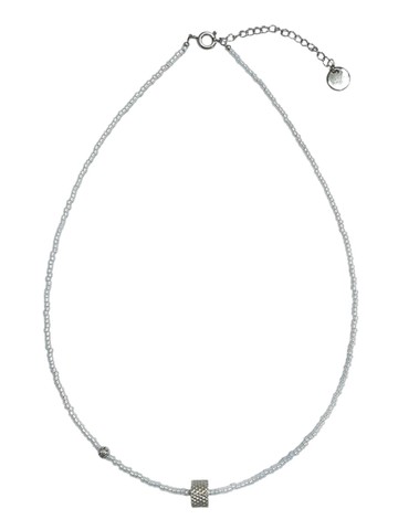 Wander Wheel Necklace (silver)