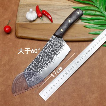 陽江菜刀家用女士小菜刀一體不銹鋼手工鍛打輕巧鋒利切肉蔬菜切片