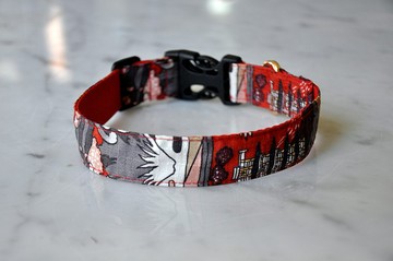狗發光項圈 富士山日式和風款 狗項圈 項圈
