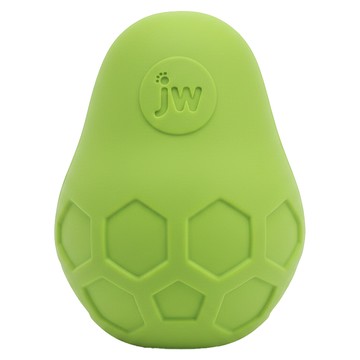 Petmate JW 翻滾酪梨漏食玩具 橡膠玩具 綠色  7.4 x 6cm  1個