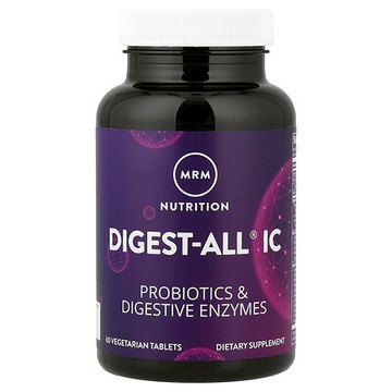 MRM Nutrition, Digest-All IC，60粒素食片