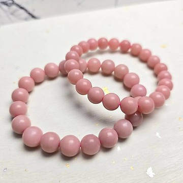 【幻彩水晶手作坊】粉澳寶手串 粉澳寶手鍊 人氣之石 手鏈 手串